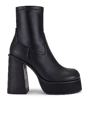 Free People Hybrid Harness Boot in Black Leather | REVOLVE