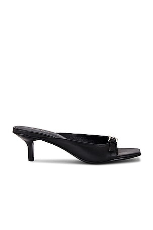 BY FAR Roni Mule in Black REVOLVE