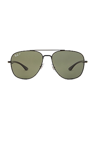 Amazon.com: Ray-Ban 0RB412860160 Cats 4000 Black Green Lens : Clothing,  Shoes & Jewelry