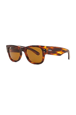 Ray-Ban Mega Wayfarer Sunglasses in Brown