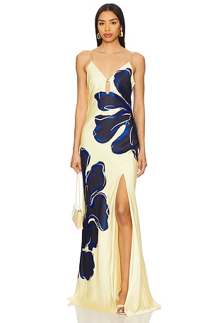 Indigo Bloom Maxi Rebecca Vallance