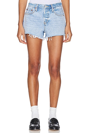 X Pam Anderson Mid Rise Relaxed Short RE/DONE