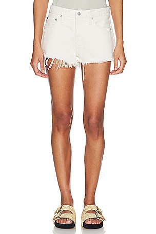 X Pam Anderson Mid Rise Relaxed Short RE/DONE