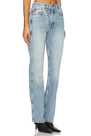 RE/DONE 90s High Rise Loose in Denim-Light