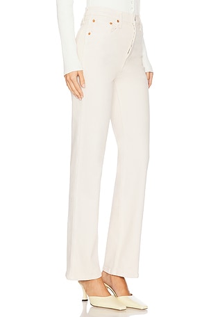 RE/DONE 90s High Rise Loose Jeans in White