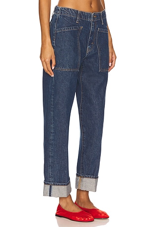 RE/DONE Originals The Bender Straight in Blue