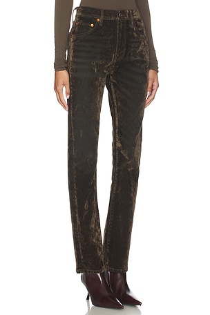 RE/DONE The Blondie Jeans in Olive