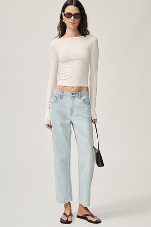 The Ollie Straight Leg Jean RE/DONE