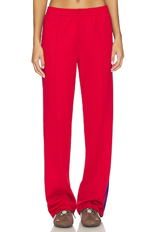 RE/DONE Sunland Track Pant in Red