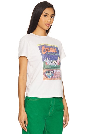 RE/DONE Retrograde Classic Tee in White