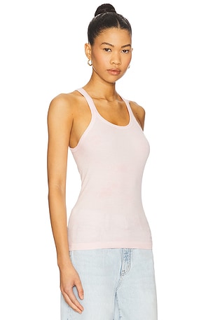 RE/DONE Ribbed Tank in Pink