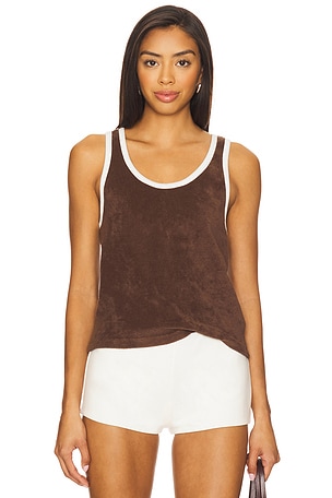 Scoop Neck Terry Tank RE/DONE