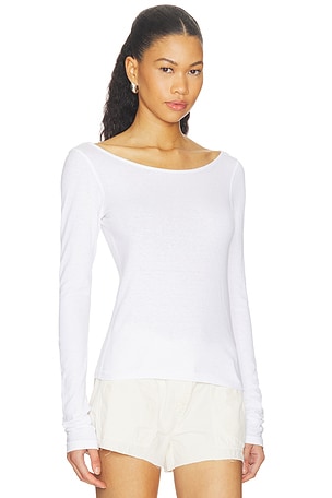 RE/DONE Monroe Tee in White
