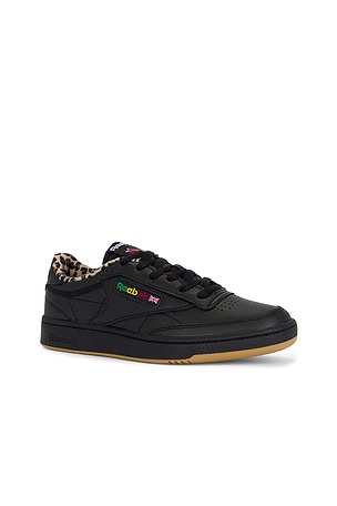 Reebok x Wacko Maria Club C 85 Sneakers in Black