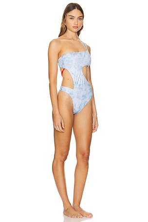 Roberta Einer One Piece Swimsuit in Baby Blue