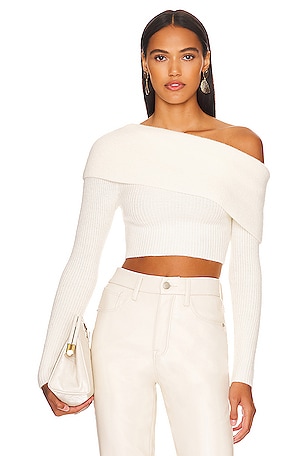 Lindsay Off Shoulder Sweater REMI x REVOLVE