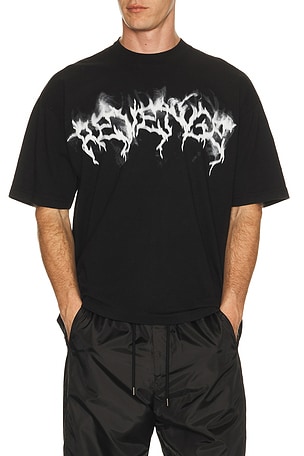Revenge T-SHIRT SMOKE en Noir