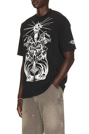 Revenge x Death Note Shrine Tee in Black