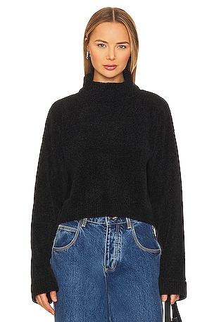 ANINE BING Mike Sweater in Midnight Navy REVOLVE