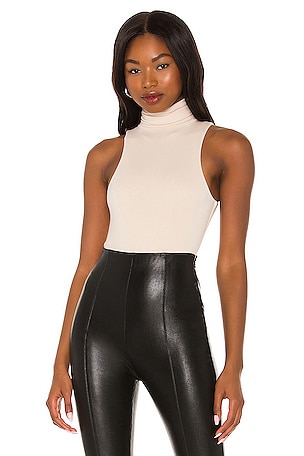 Turtleneck Sleeveless Bodysuit RE ONA