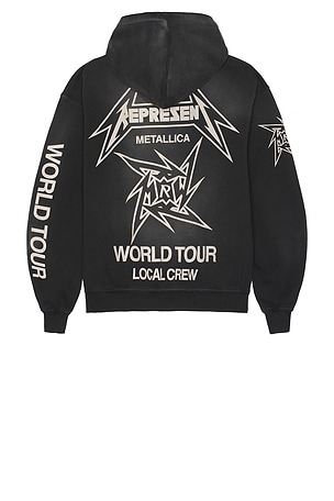 x Metallica 40 Year Anniversary Zip Hoodie REPRESENT