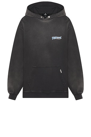 REPRESENT Showcasing Hoodie in Black