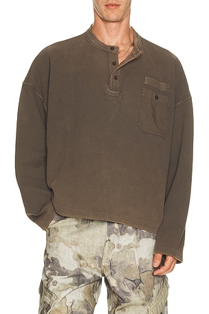 Henley Sweatshirt REPRESENT