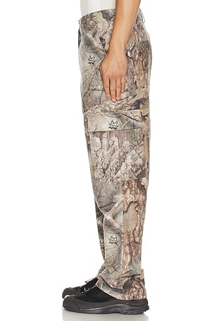 REPRESENT Real Tree Camo Cargo Pant in Brown