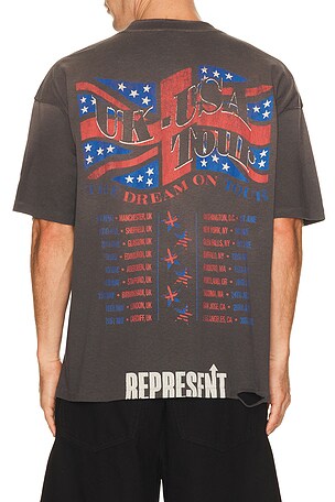 REPRESENT T-SHIRT DREAM ON TOUR en Gris