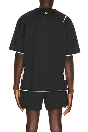 REPRESENT Star Football Top in Black