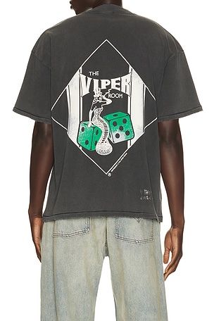 REPRESENT T-SHIRT THE VIPER ROOM DICE en Gris