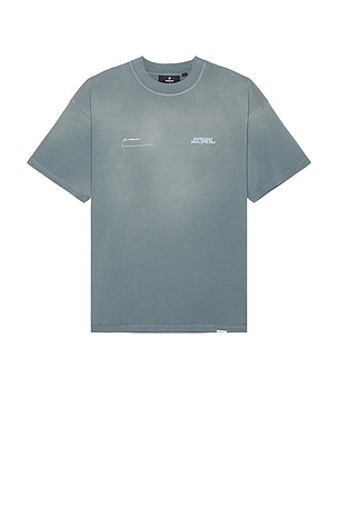 REPRESENT Patron Of The Club Tee in Blue