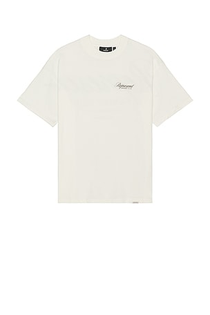 REPRESENT Owners Club Script Tee in White