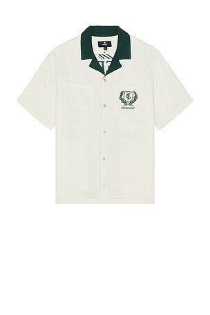 REPRESENT Crest Shirt in Cream