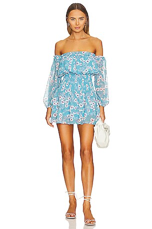 Rays for Days Gabriela Romper in Dune Floral REVOLVE
