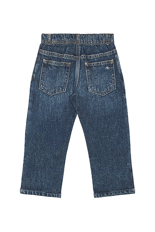 Rag & Bone Mini Miramar Wide Leg in Blue