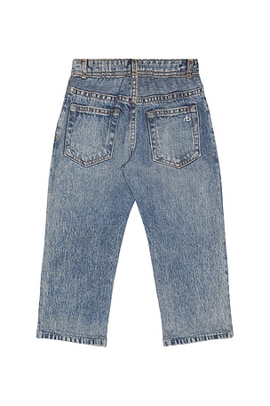 Rag & Bone Mini Miramar Wide Leg in Blue