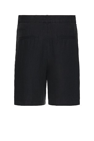 Rag & Bone Elliot Pleated Short in Black