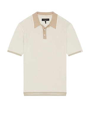 Harvey Knit Polo Rag & Bone