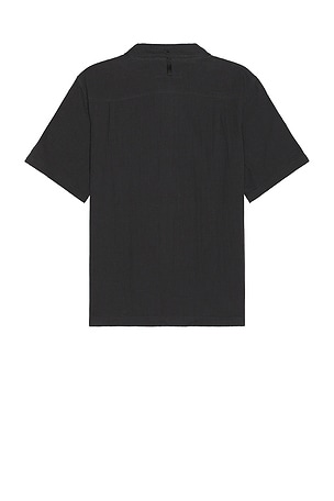 Rag & Bone Avery Gauze Shirt in Black