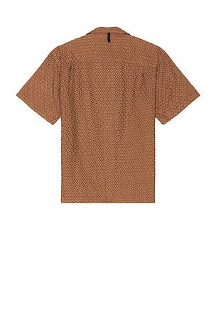 Rag & Bone Avery Diamond Shirt in Brown