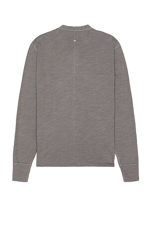 Rag & Bone Classic Flame Henley in Grey