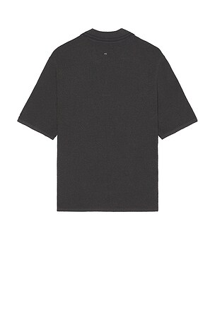 Rag & Bone Rib Johnny Polo in Grey