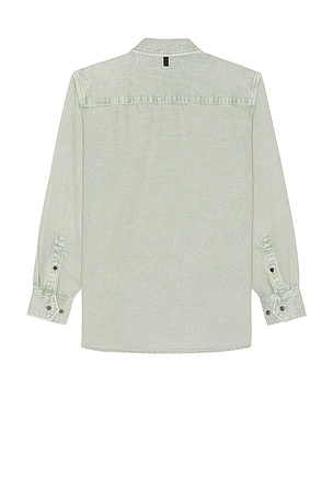 Rag & Bone Denim Shirt in Grey