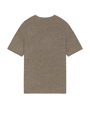 Rag & Bone Crawford Cashmere Blend Tee in Brown