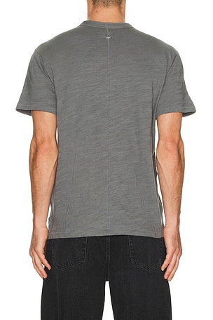 Rag & Bone Classic Flame Henley in Grey