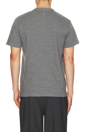 Rag & Bone Classic Flame Henley in Slate