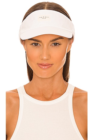 Rag & Bone Addison Visor in Antique White | REVOLVE display picture 1