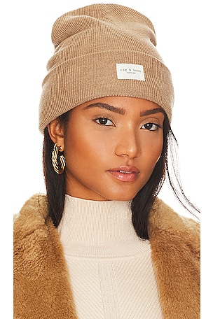 Rag & bone Addison beanie Rag & Bone Wine Addison Beanie main image 3