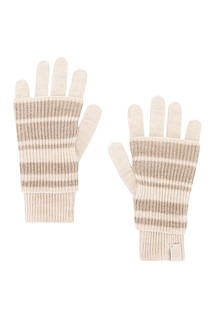 Blake Stripe Layered Gloves Rag & Bone